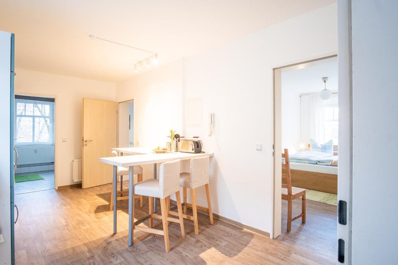 Helle Ferienwohnung Im Hinterhof Dresden Ngoại thất bức ảnh